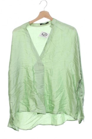 Дамска блуза Gina Tricot, Размер XS, Цвят Зелен, Цена 20,99 лв.