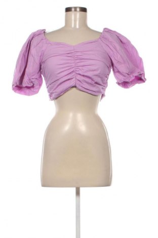 Bluzka damska Gina Tricot, Rozmiar M, Kolor Fioletowy, Cena 65,99 zł