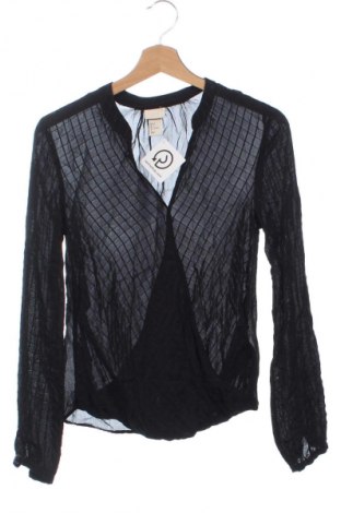 Bluză de femei H&M, Mărime XS, Culoare Negru, Preț 49,87 Lei