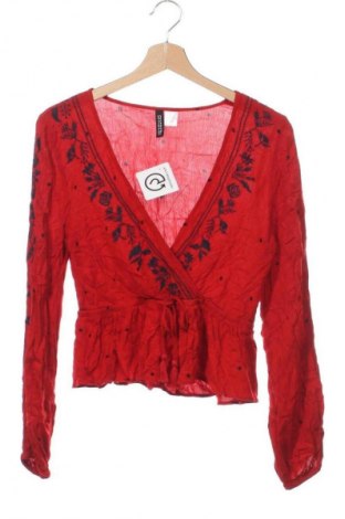 Dámská halenka H&M Divided, Velikost XS, Barva Červená, Cena  309,00 Kč