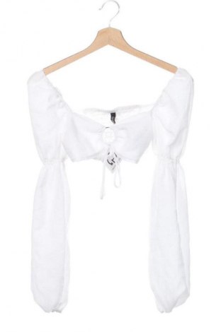 Дамска блуза H&M Divided, Размер XS, Цвят Бял, Цена 19,99 лв.