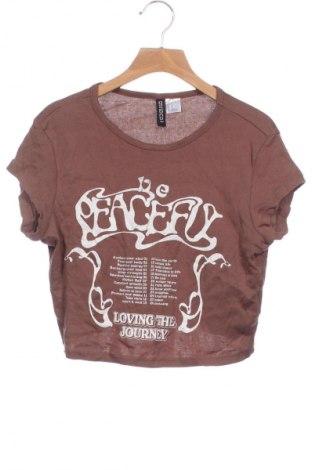 Dámska blúza H&M Divided, Veľkosť XS, Farba Hnedá, Cena  11,95 €