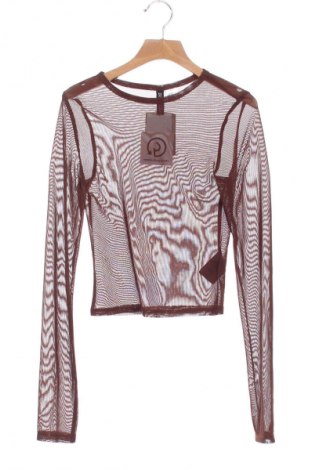 Bluză de femei H&M Divided, Mărime XXS, Culoare Maro, Preț 101,99 Lei