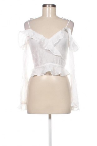 Bluză de femei H&M Divided, Mărime S, Culoare Alb, Preț 61,99 Lei