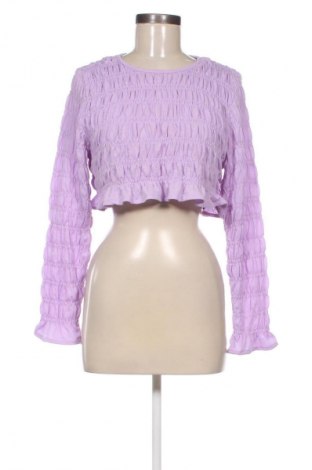 Damen Shirt H&M Divided, Größe L, Farbe Lila, Preis 10,25 €