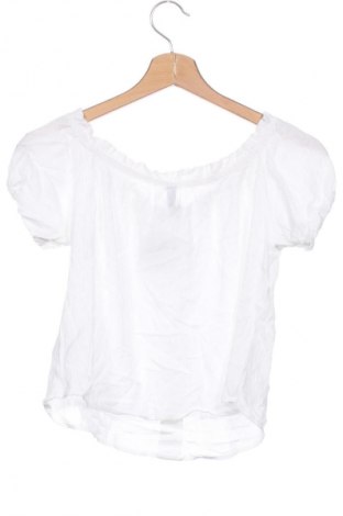 Damen Shirt H&M Divided, Größe XXS, Farbe Weiß, Preis 13,99 €