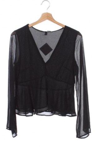 Damen Shirt H&M Divided, Größe XS, Farbe Schwarz, Preis 5,99 €