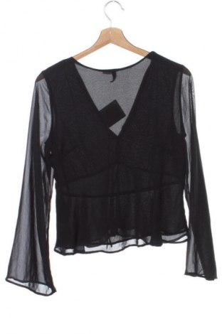 Damen Shirt H&M Divided, Größe XS, Farbe Schwarz, Preis 5,99 €