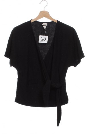 Damen Shirt H&M L.O.G.G., Größe XS, Farbe Schwarz, Preis 13,99 €