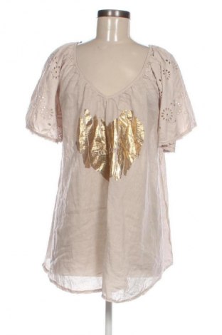 Damen Shirt Made In Italy, Größe L, Farbe Beige, Preis € 18,63