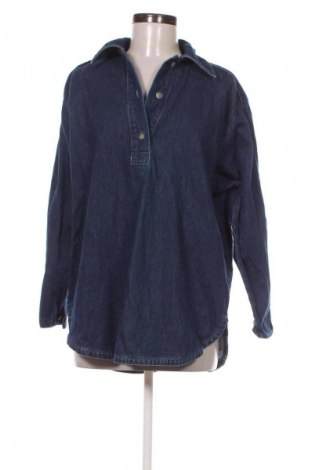 Γυναικεία μπλούζα Massimo Dutti, Μέγεθος S, Χρώμα Μπλέ, Τιμή 30,52 €