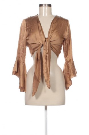 Дамска блуза NEW COLLECTION, Размер M, Цвят Кафяв, Цена 14,99 лв.