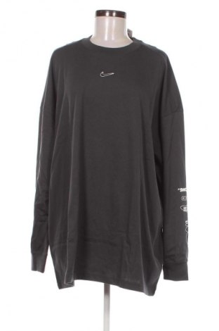 Дамска блуза Nike, Размер XL, Цвят Сив, Цена 77,99 лв.