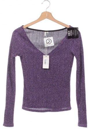 Dámská halenka Nly Trend, Velikost XS, Barva Fialová, Cena  399,00 Kč