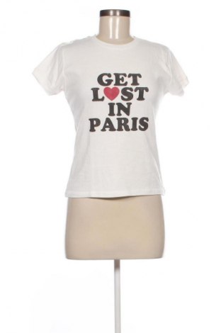 Damen Shirt Pull&Bear, Größe L, Farbe Weiß, Preis 21,99 €