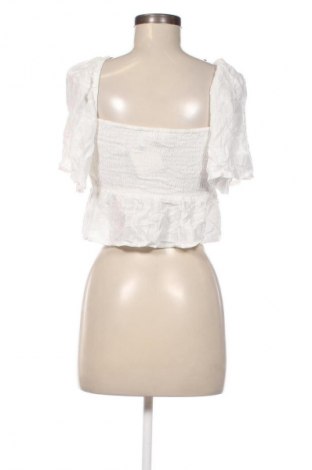 Bluză de femei Pull&Bear, Mărime M, Culoare Alb, Preț 64,99 Lei