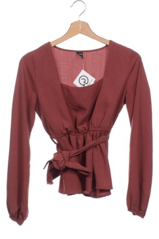 Bluză de femei SHEIN, Mărime XS, Culoare Maro, Preț 61,99 Lei