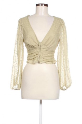 Bluză de femei Stradivarius, Mărime M, Culoare Verde, Preț 76,53 Lei
