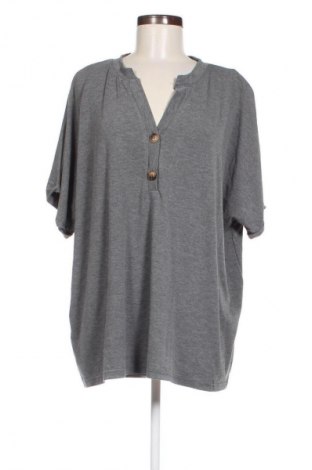 Дамска блуза Unbranded, Размер 5XL, Цвят Сив, Цена 19,00 лв.