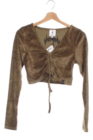 Дамска блуза Viervier Exclusive x About You, Размер XS, Цвят Зелен, Цена 70,99 лв.