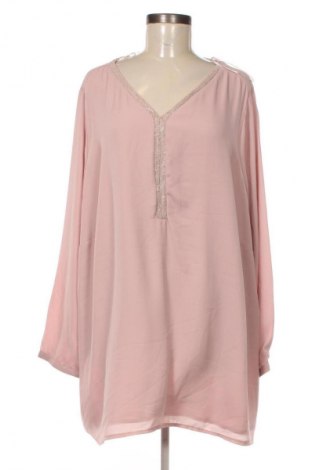 Dámská halenka Yessica, Velikost 4XL, Barva Popelavě růžová, Cena  309,00 Kč