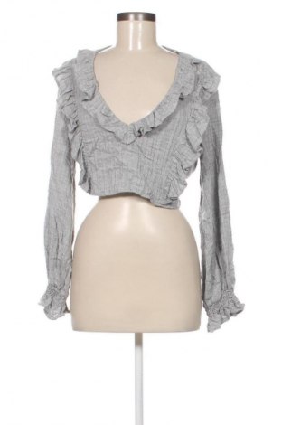 Damen Shirt Zara, Größe L, Farbe Grau, Preis € 18,99