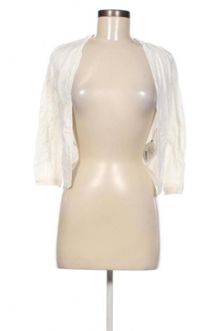 Damen Strickjacke Camaieu, Größe S, Farbe Weiß, Preis 20,99 €