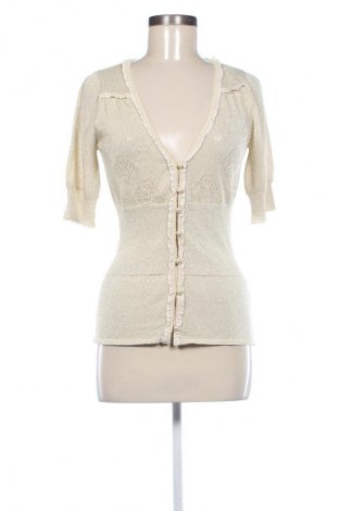 Damen Strickjacke Cream, Größe M, Farbe Golden, Preis € 31,71