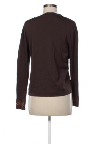 Damen Strickjacke Delmod, Größe L, Farbe Braun, Preis 14,84 €