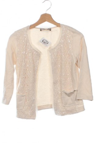 Damen Strickjacke Hallhuber, Größe XS, Farbe Ecru, Preis € 31,04
