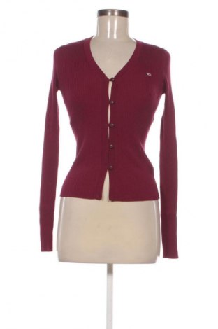 Damen Strickjacke Tommy Jeans, Größe M, Farbe Rot, Preis 132,99 €