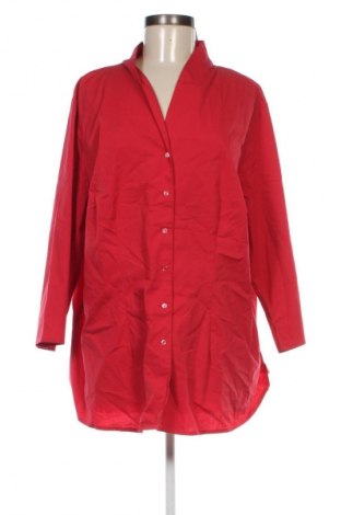 Дамска риза Bpc Bonprix Collection, Размер XXL, Цвят Червен, Цена 20,99 лв.