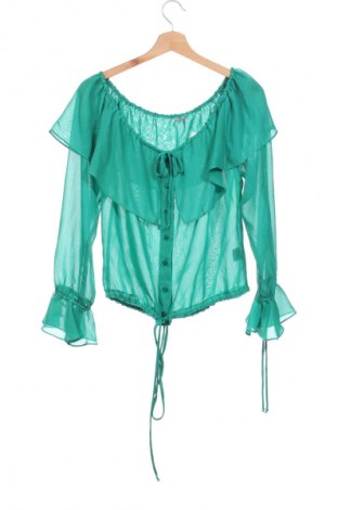 Cămașă de femei Charlotte Russe, Mărime XS, Culoare Verde, Preț 31,99 Lei