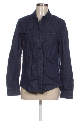 Γυναικείο πουκάμισο G-Star Raw, Μέγεθος L, Χρώμα Μπλέ, Τιμή 52,99 €