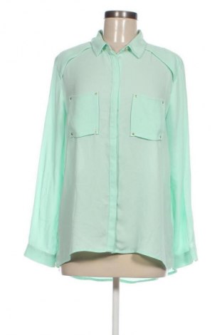 Дамска риза H&M, Размер M, Цвят Зелен, Цена 25,99 лв.