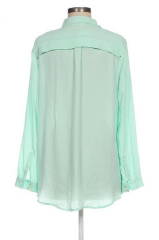 Дамска риза H&M, Размер M, Цвят Зелен, Цена 25,99 лв.