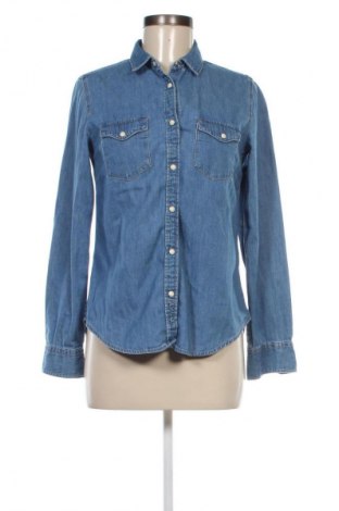 Γυναικείο πουκάμισο H&M, Μέγεθος M, Χρώμα Μπλέ, Τιμή 16,19 €