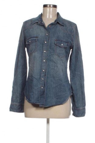 Γυναικείο πουκάμισο H&M, Μέγεθος M, Χρώμα Μπλέ, Τιμή 15,99 €