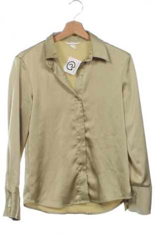 Γυναικείο πουκάμισο H&M, Μέγεθος XS, Χρώμα Πράσινο, Τιμή 13,37 €