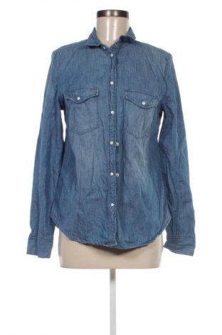 Γυναικείο πουκάμισο H&M L.O.G.G., Μέγεθος M, Χρώμα Μπλέ, Τιμή 13,21 €
