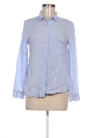 Cămașă de femei Pull&Bear, Mărime L, Culoare Albastru, Preț 81,99 Lei