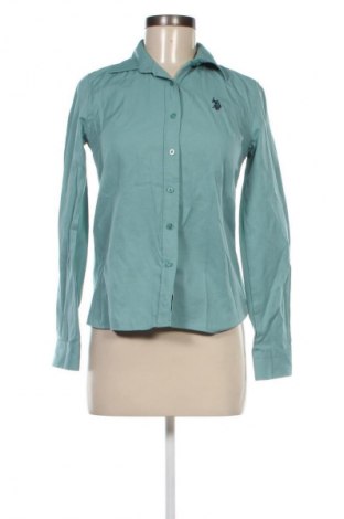 Γυναικείο πουκάμισο U.S. Polo Assn., Μέγεθος S, Χρώμα Πράσινο, Τιμή 16,99 €