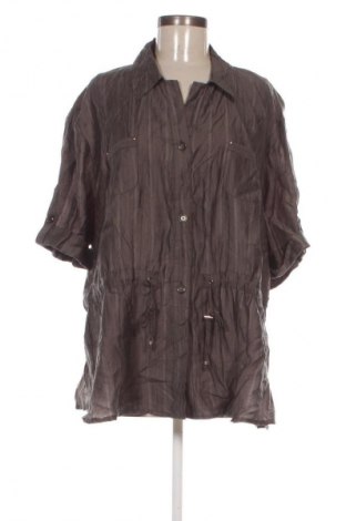 Дамска риза Unbranded, Размер 3XL, Цвят Кафяв, Цена 25,99 лв.