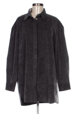 Дамска риза Zara, Размер XL, Цвят Сив, Цена 27,99 лв.