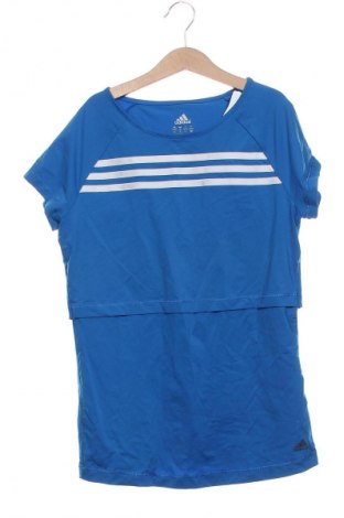 Damen T-Shirt Adidas, Größe XS, Farbe Blau, Preis 18,99 €