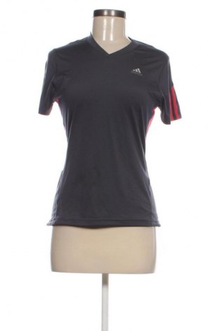 Damen T-Shirt Adidas, Größe S, Farbe Grau, Preis 13,54 €