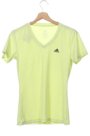 Дамска тениска Adidas, Размер XS, Цвят Зелен, Цена 26,57 лв.