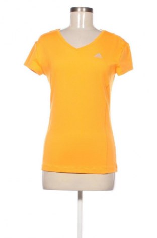 Γυναικείο t-shirt Adidas, Μέγεθος M, Χρώμα Πορτοκαλί, Τιμή 17,99 €