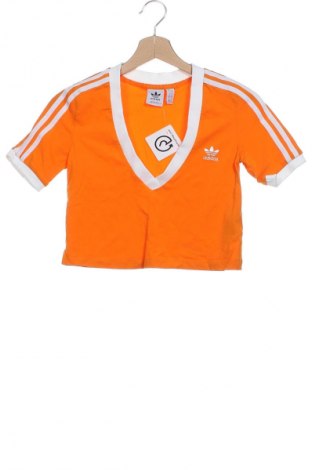 Γυναικείο t-shirt Adidas Originals, Μέγεθος XS, Χρώμα Πορτοκαλί, Τιμή 14,27 €