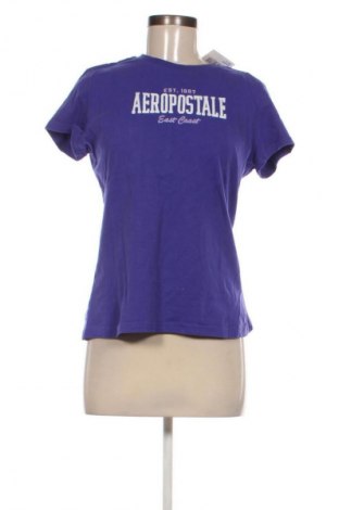 Damski T-shirt Aeropostale, Rozmiar XL, Kolor Fioletowy, Cena 55,99 zł